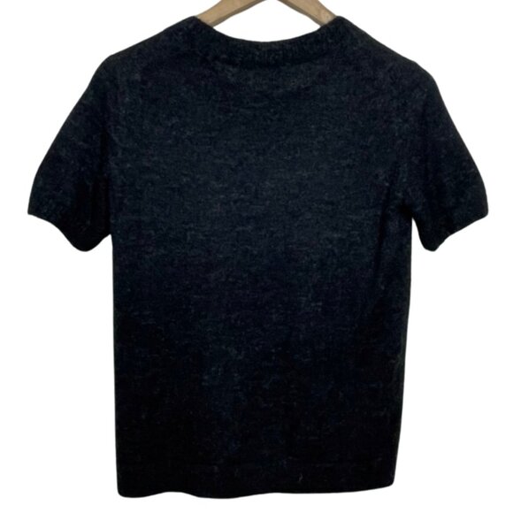 EVERLANE | The Alpaca Sweater Tee Short Sleeve Soft | Size XS - Picture 6 of 10